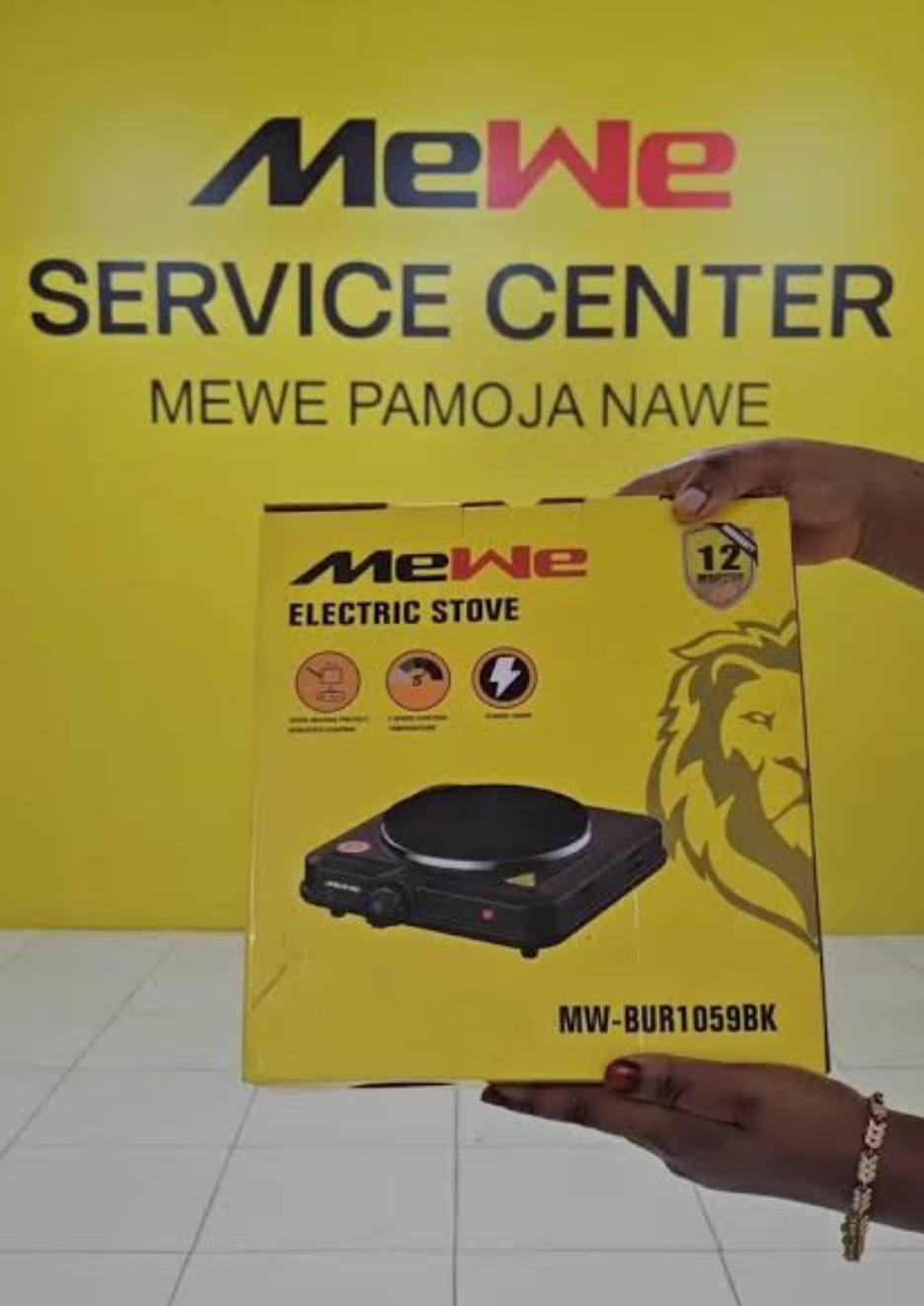 MeWe MW-BUR1059BK Single Electric Hot Plate — Home & Kitchen — for sale in Oyo