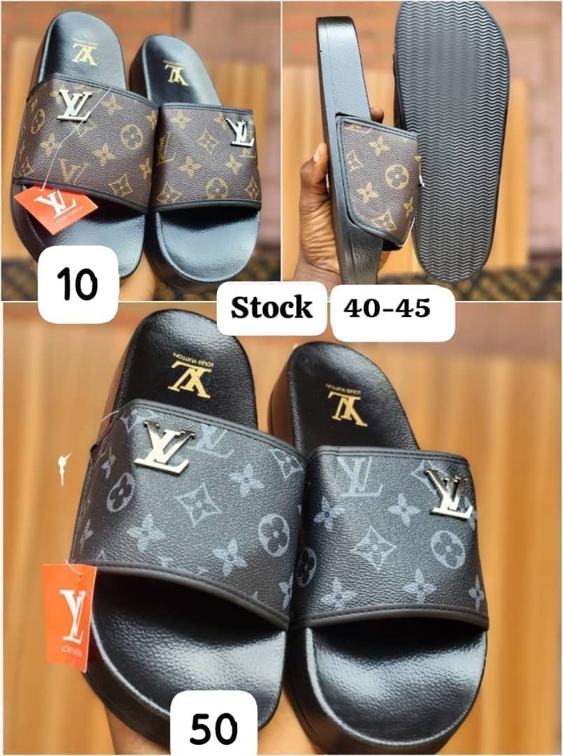 Louis Vuitton Monogram Slide Sandals