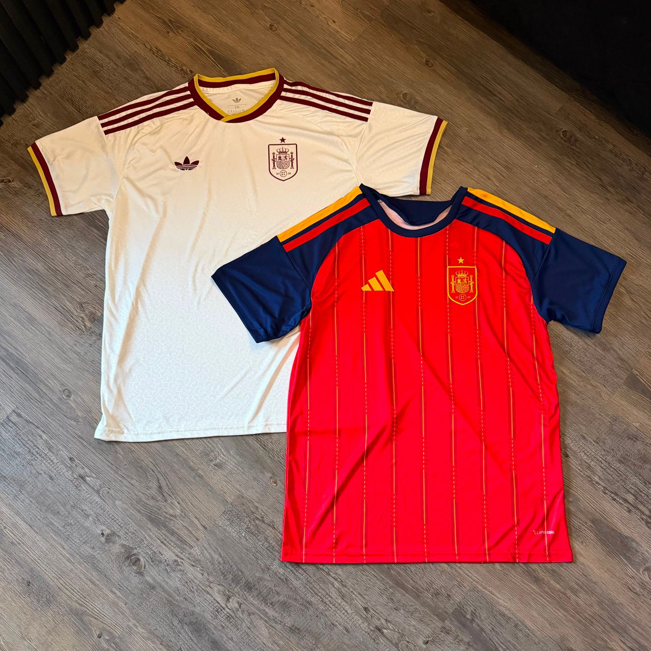 Adidas Spain National Team Jerseys (x2) — Clothing — for sale in Oyo