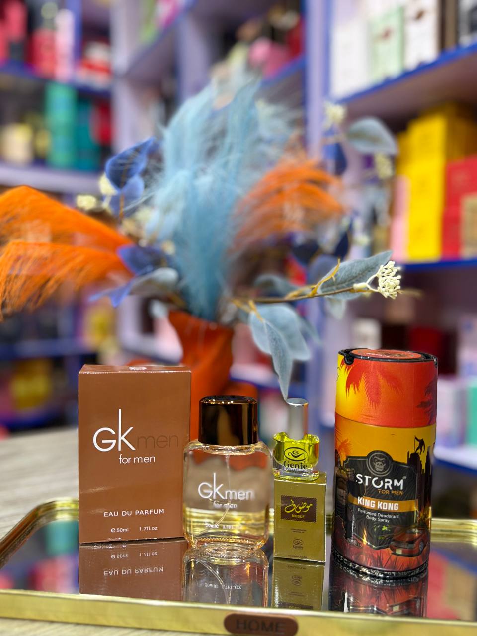 GK Men Perfume & Storm King Kong Body Spray Set — Beauty & Personal Care — for sale in Oyo