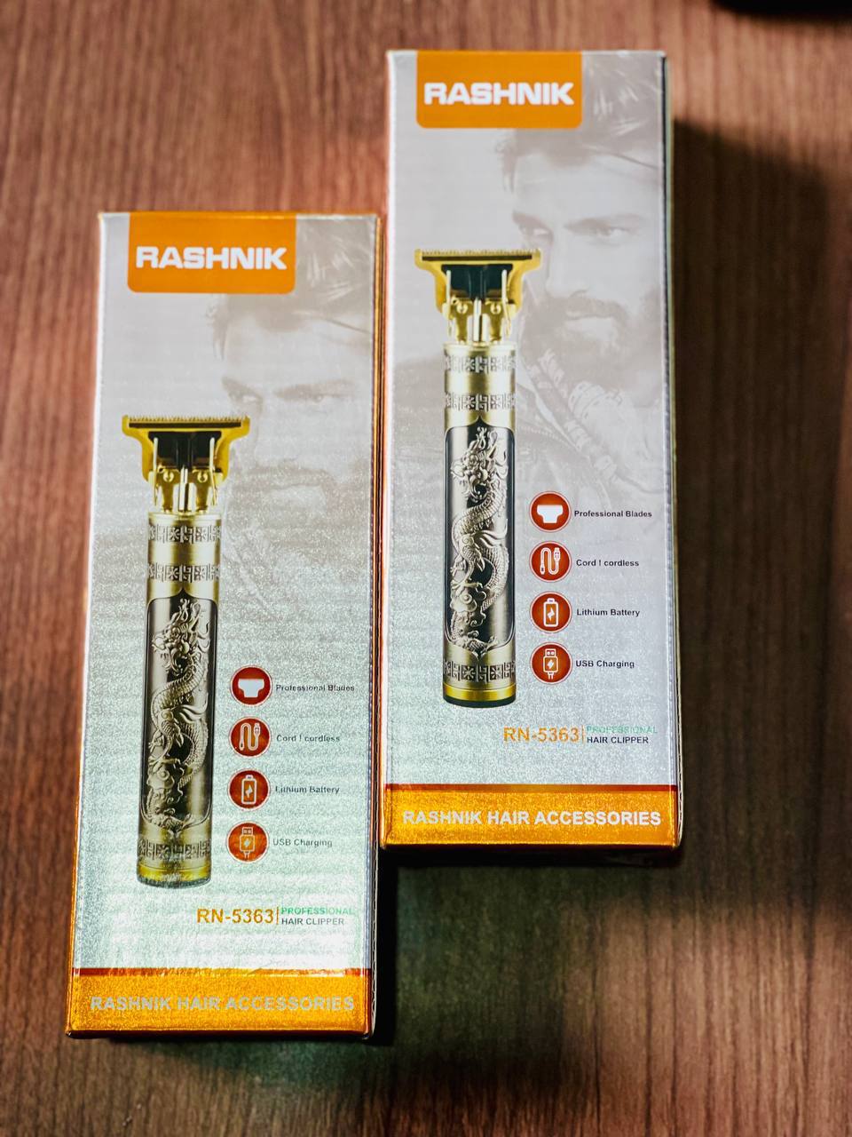 Rashnik RN-5363 Gold Dragon Professional Hair Clipper