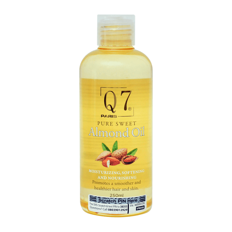 Q7 Pure Sweet Almond Oil (250ml)