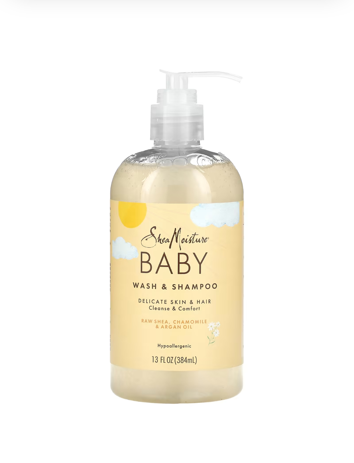 Shea Moisture Raw Shea Chamomile & Argan Oil Baby Wash & Shampoo (384Ml)