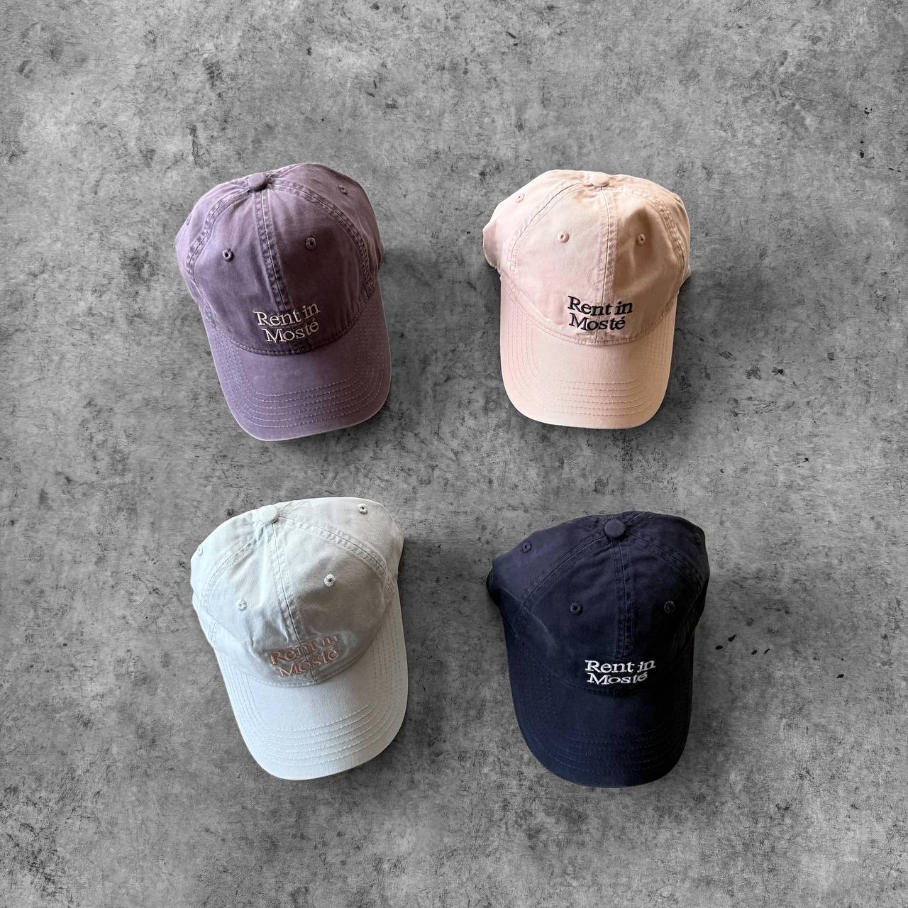 Unisex "Zero Garage" Embroidered Washed Cotton Corduroy Dad