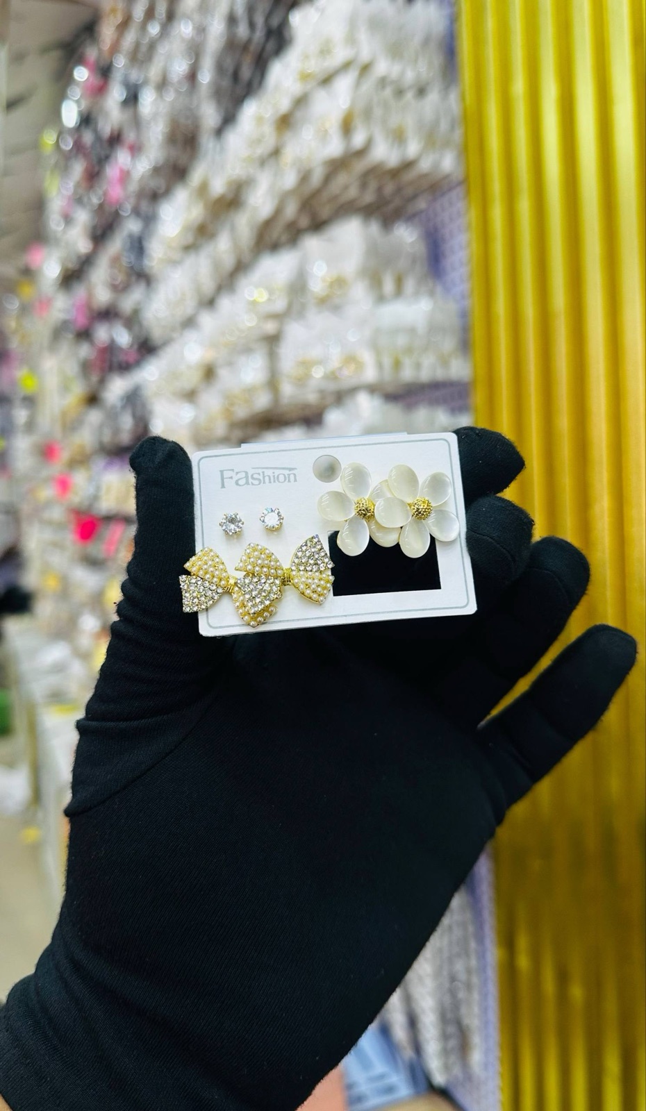 3 in 1 fashion earrings