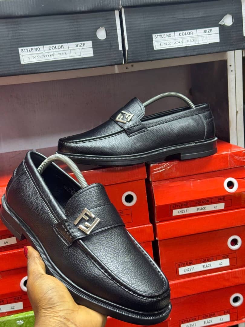 F-logo Black Loafers — Flats & Loafers — for sale in Oyo
