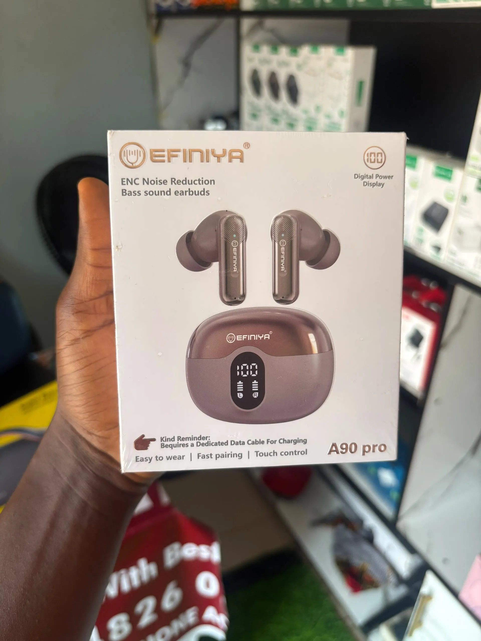 Efiniya A90 Pro Earbuds — Phones & Accessories — for sale in Edo