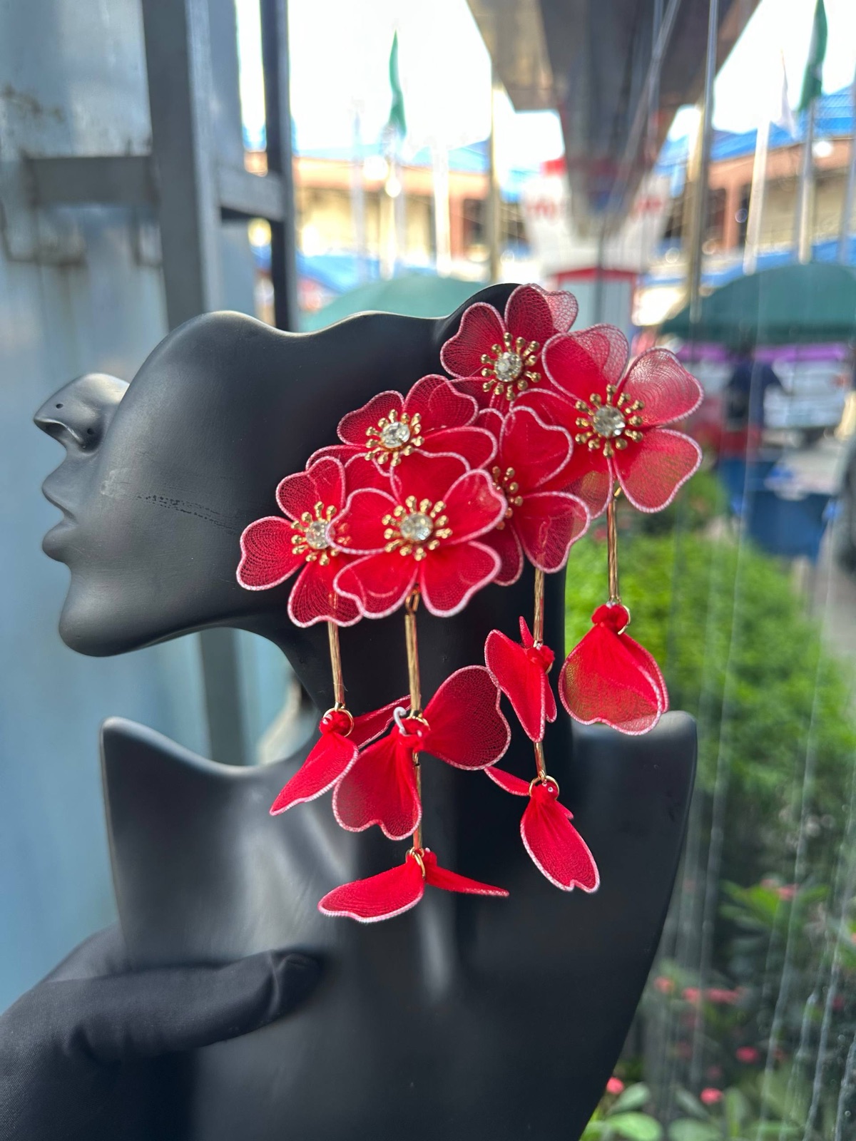 Elegant Floral Hair Clip Fascinator