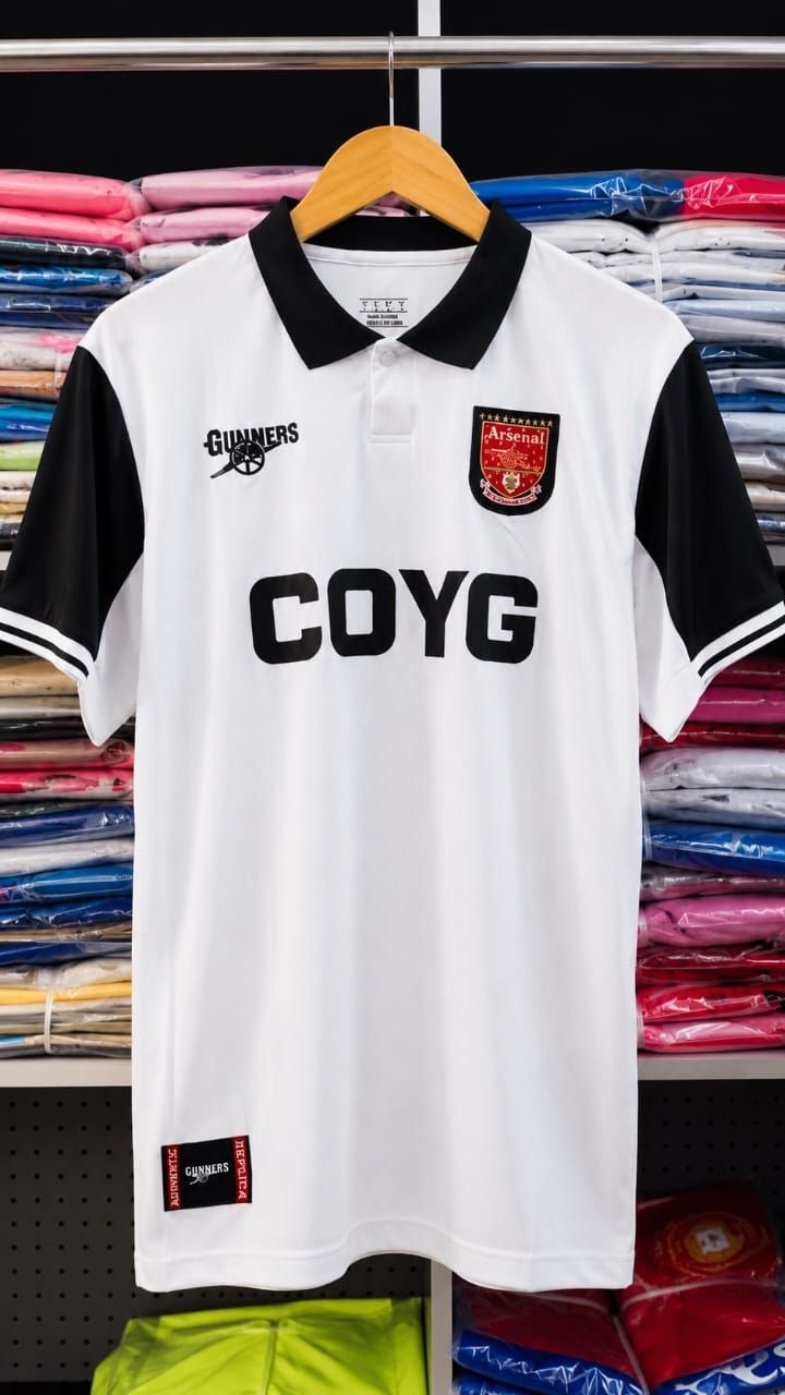 Arsenal FC Gunners COYG Polo Jersey