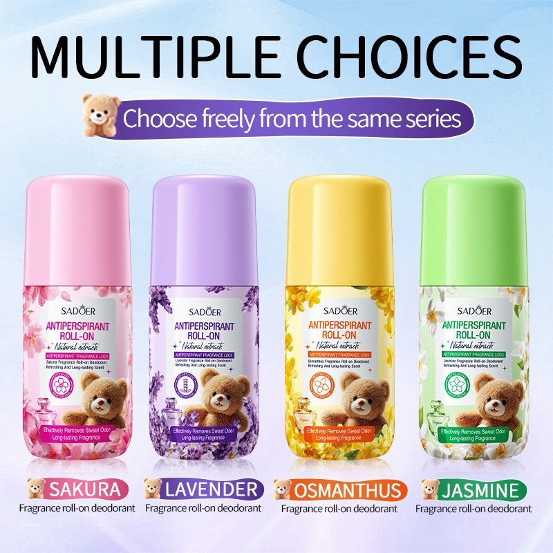 SADOER Antiperspirant Roll-On Deodorant (Multiple Scents)