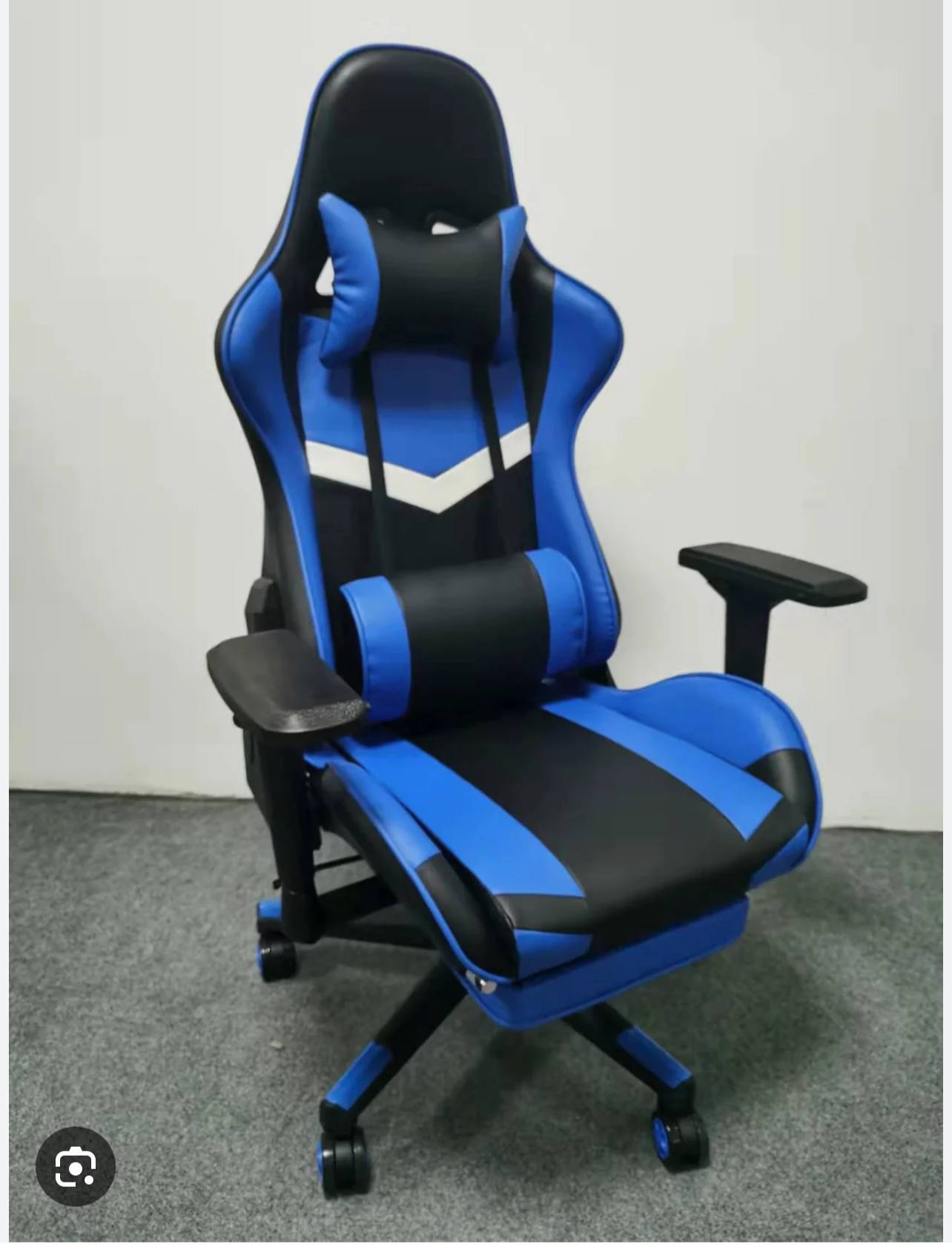 Blue and Black Ergonomic Gaming Chair — Gaming — for sale in Oyo