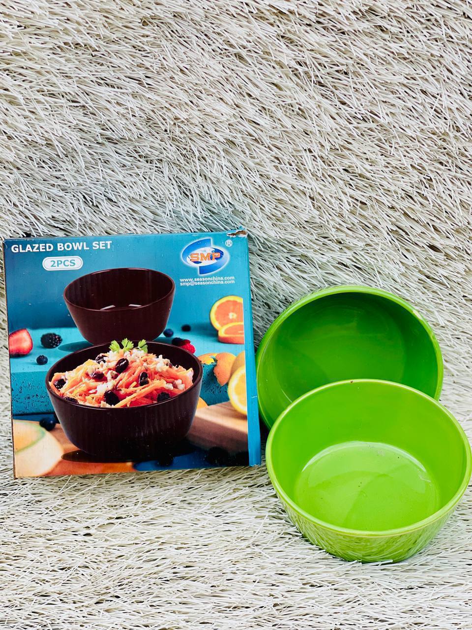 EMD Glazed Bowl Set (2PCS)