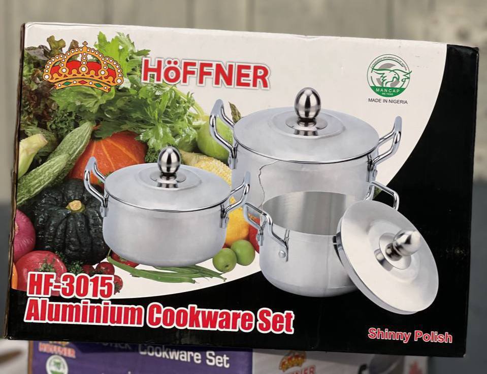 HÖFFNER HF-3015 Aluminium Cookware Set