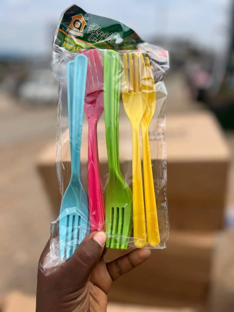 Plastic Forks (Pack of 5) — Home & Kitchen — for sale in Oyo