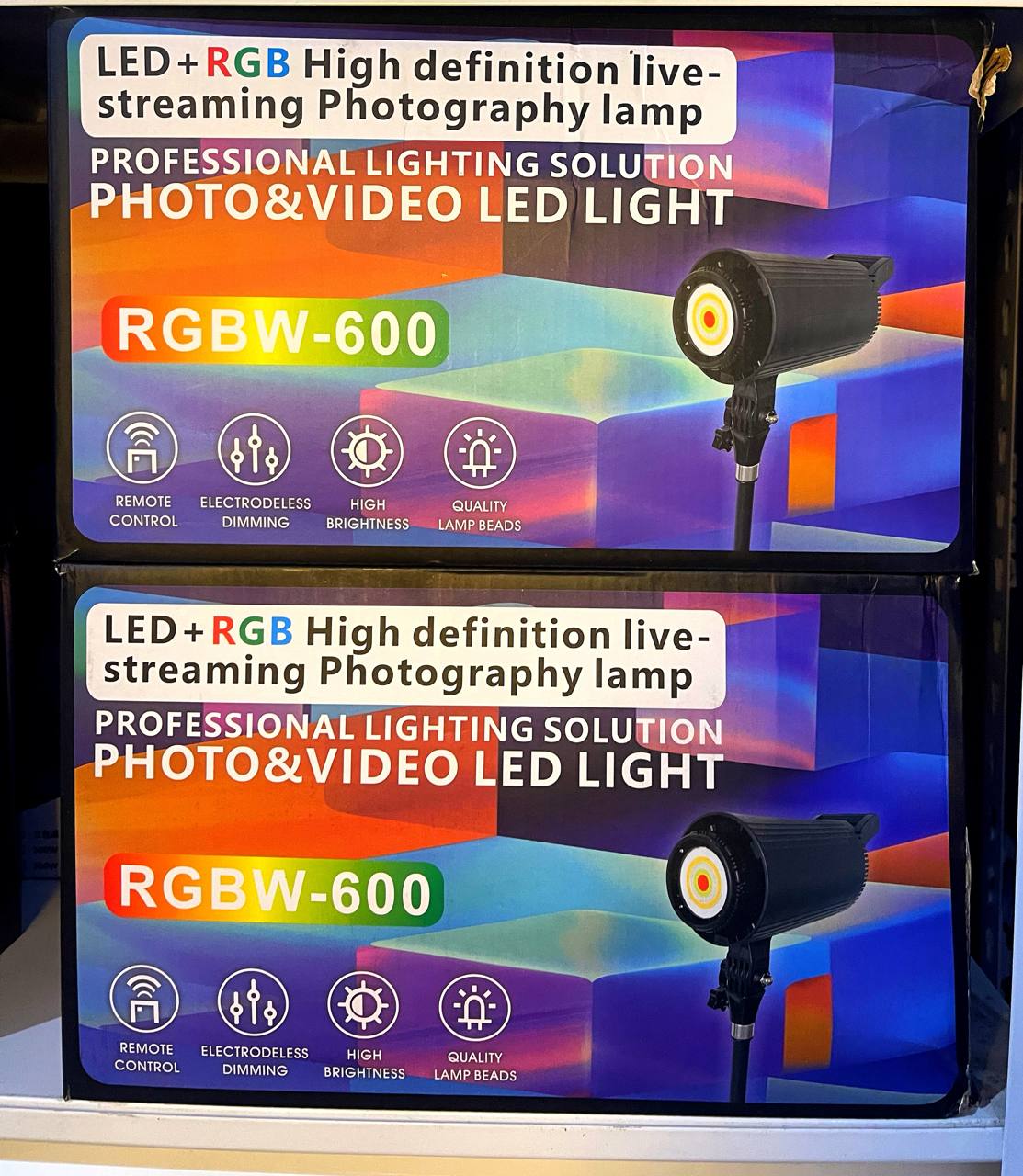 RGBW-600 LED Photo/Video Light for Streaming — Electronics — for sale in Oyo