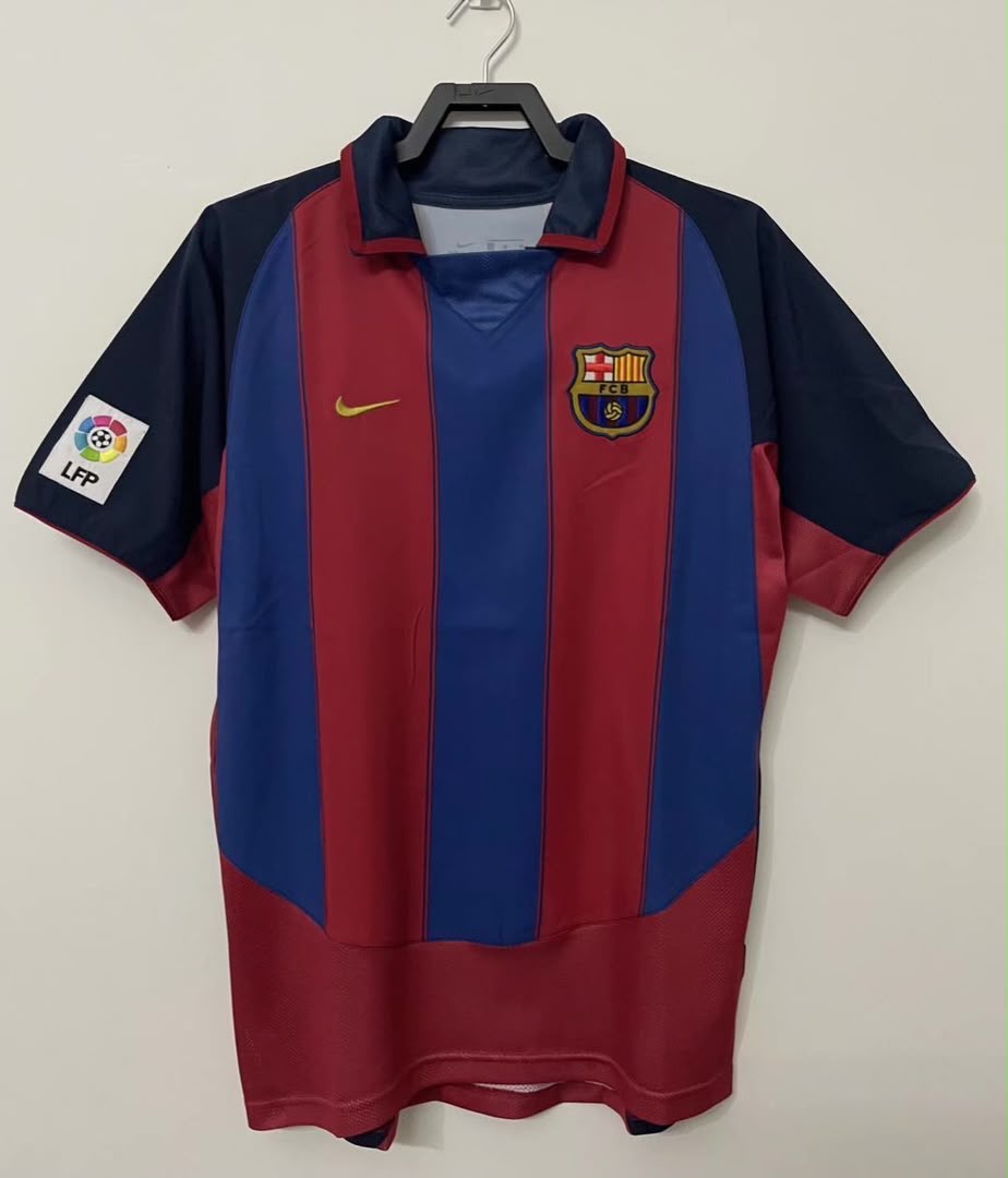 FC Barcelona Home Jersey (2000-2001) — Fashion — for sale in Oyo