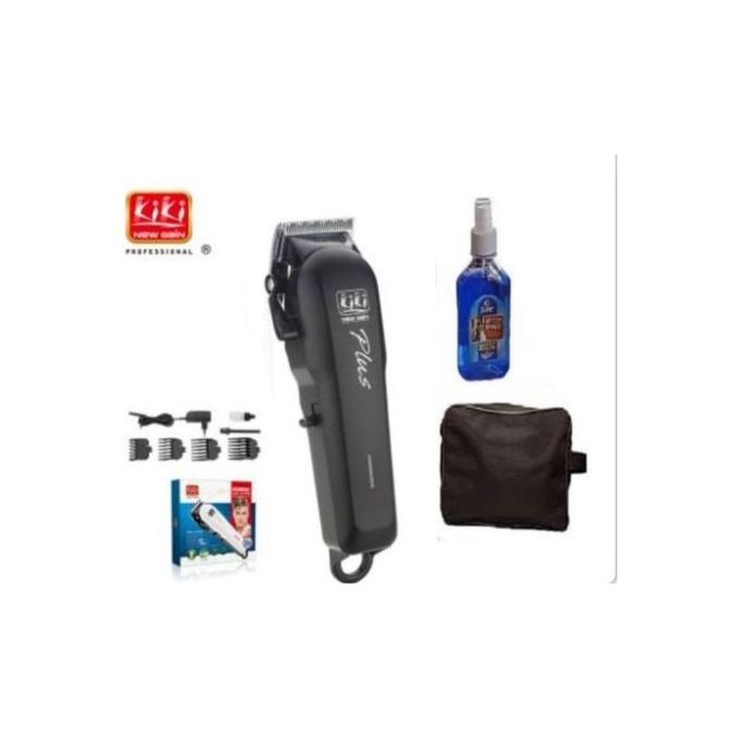 Kiki Rechargeable Hair Clipper Clipper Bag Aftershave