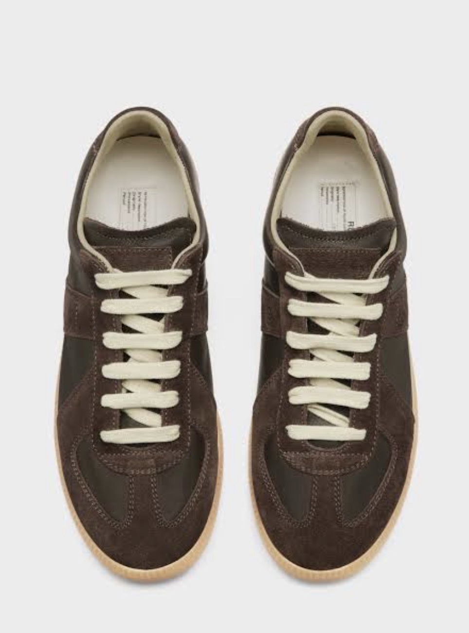 Mason Margiela brown sneakers