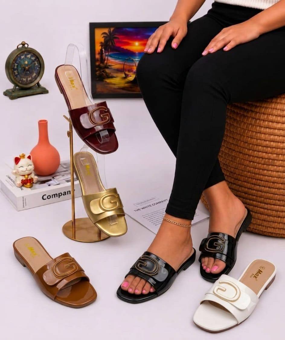 Max 'G' Style Ladies Flat Sandals - Multiple Colours — Fashion — for sale in Oyo