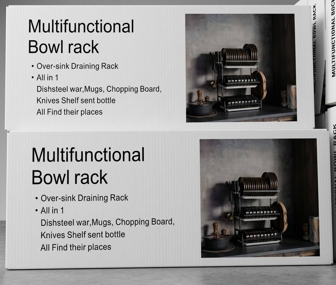 Multifunctional Over-Sink Draining Bowl Rack - All in 1 — Kitchen & Dining — for sale in Oyo