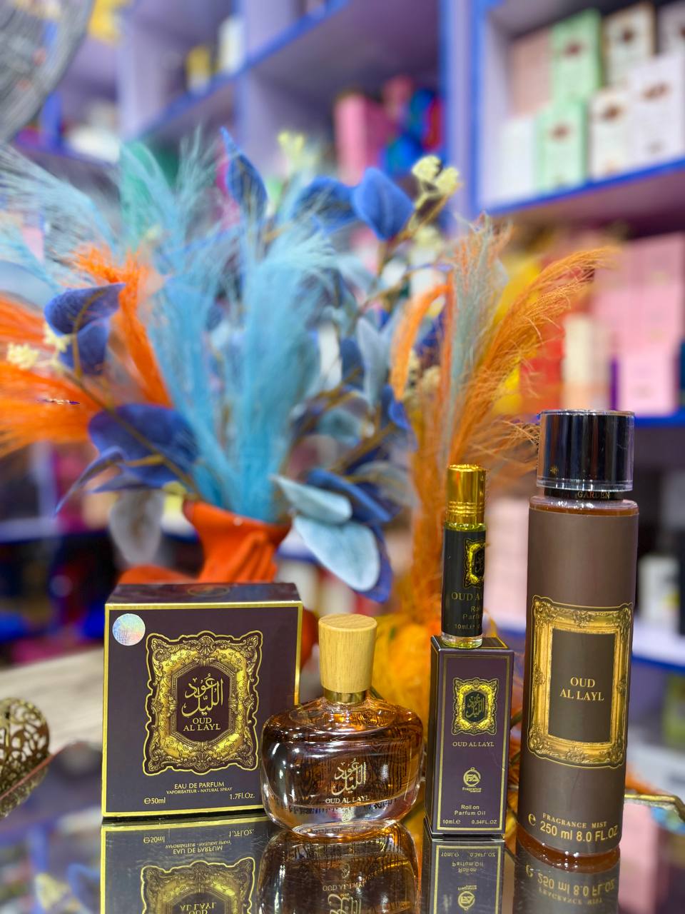 Oud Al Layl EDP, Perfume Oil & Fragrance Mist Set