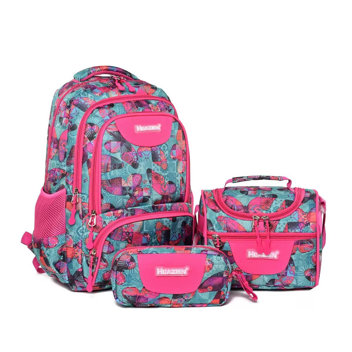 HUAZIEN School Bag Set - 3-in-1 Backpack with Lunch Bag — Bags — for sale in Oyo