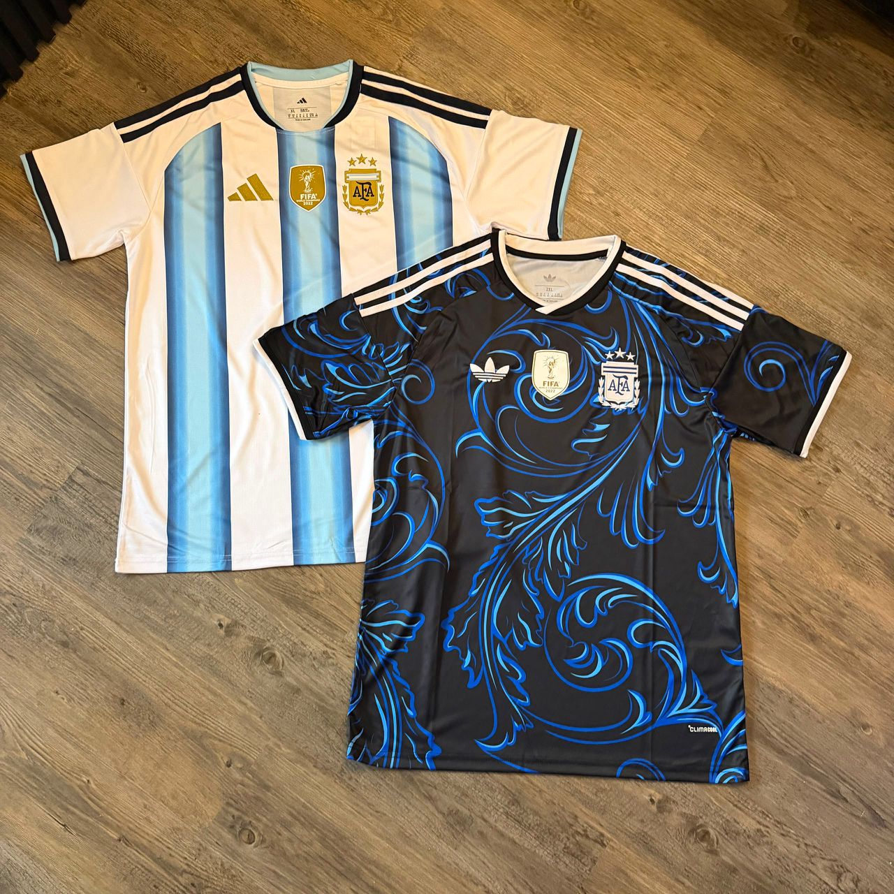 Argentina National Team Home & Away Football Jerseys (2022-2 — Clothing — for sale in Oyo