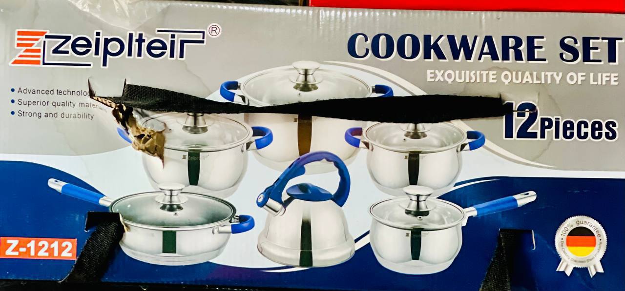 Zeiplteir Z-1212 12-Piece Cookware Set