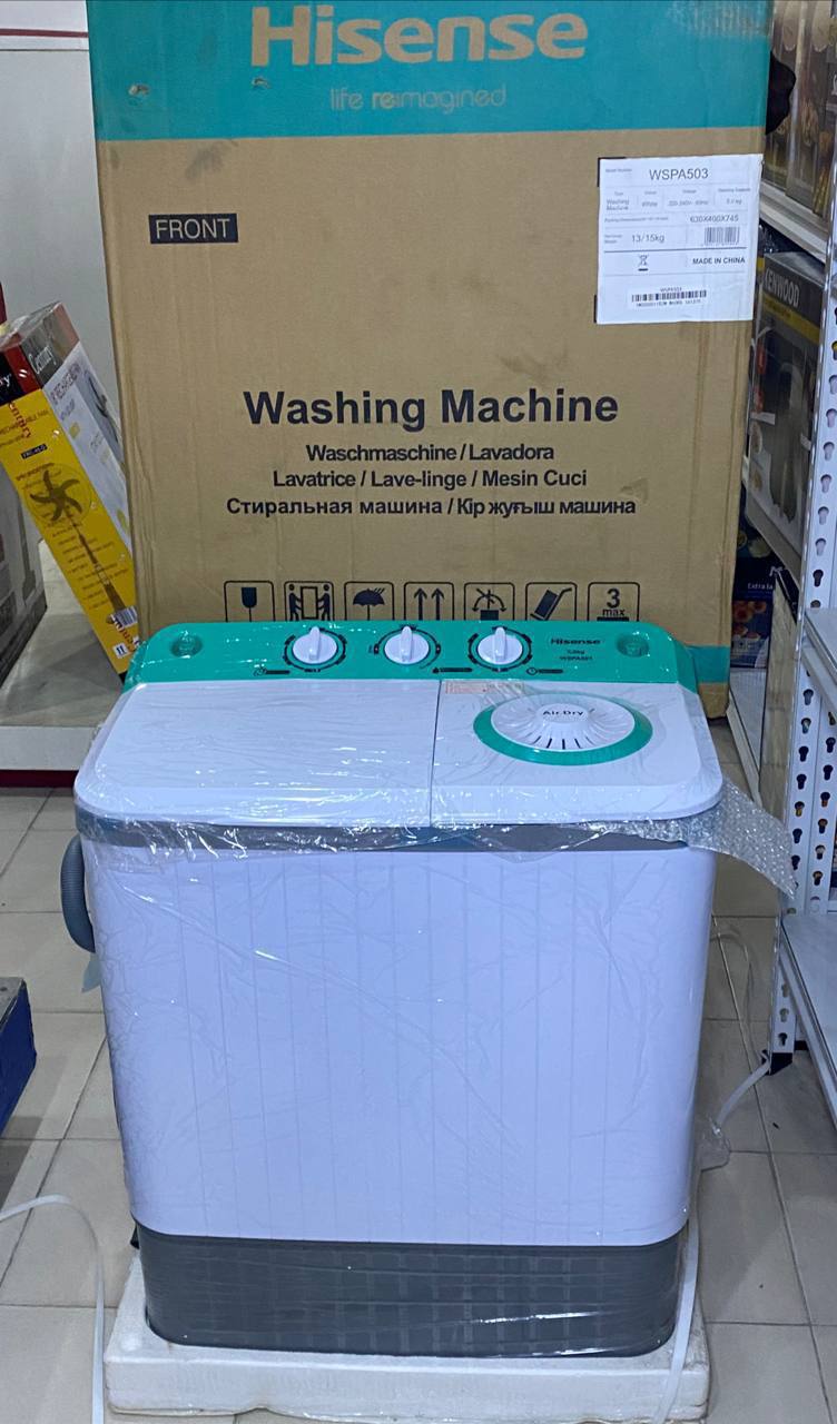 Hisense WSPA503 5kg Twin Tub Washing Machine — Home & Kitchen — for sale in Oyo