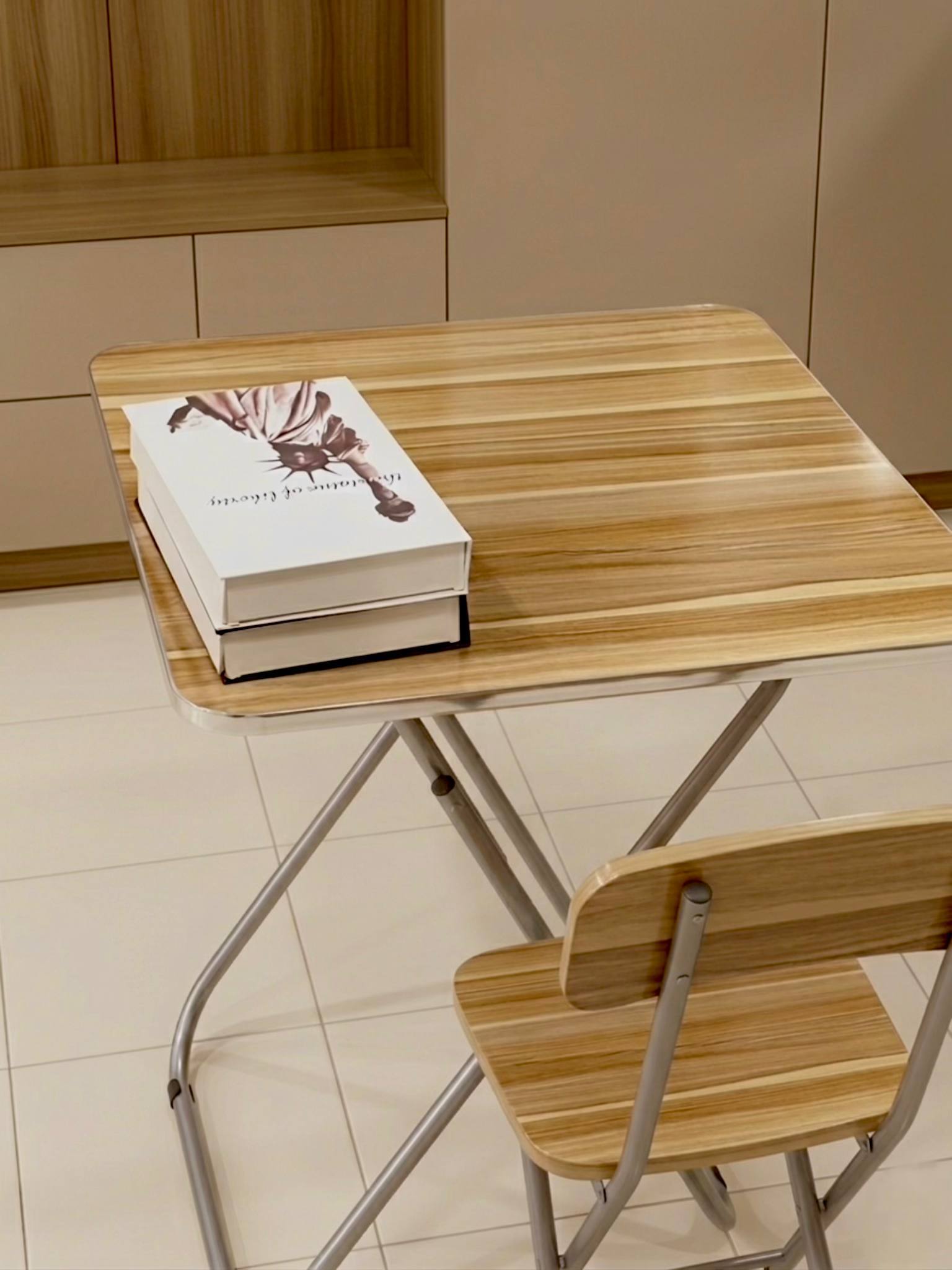 Portable Foldable Desk and Chair Set