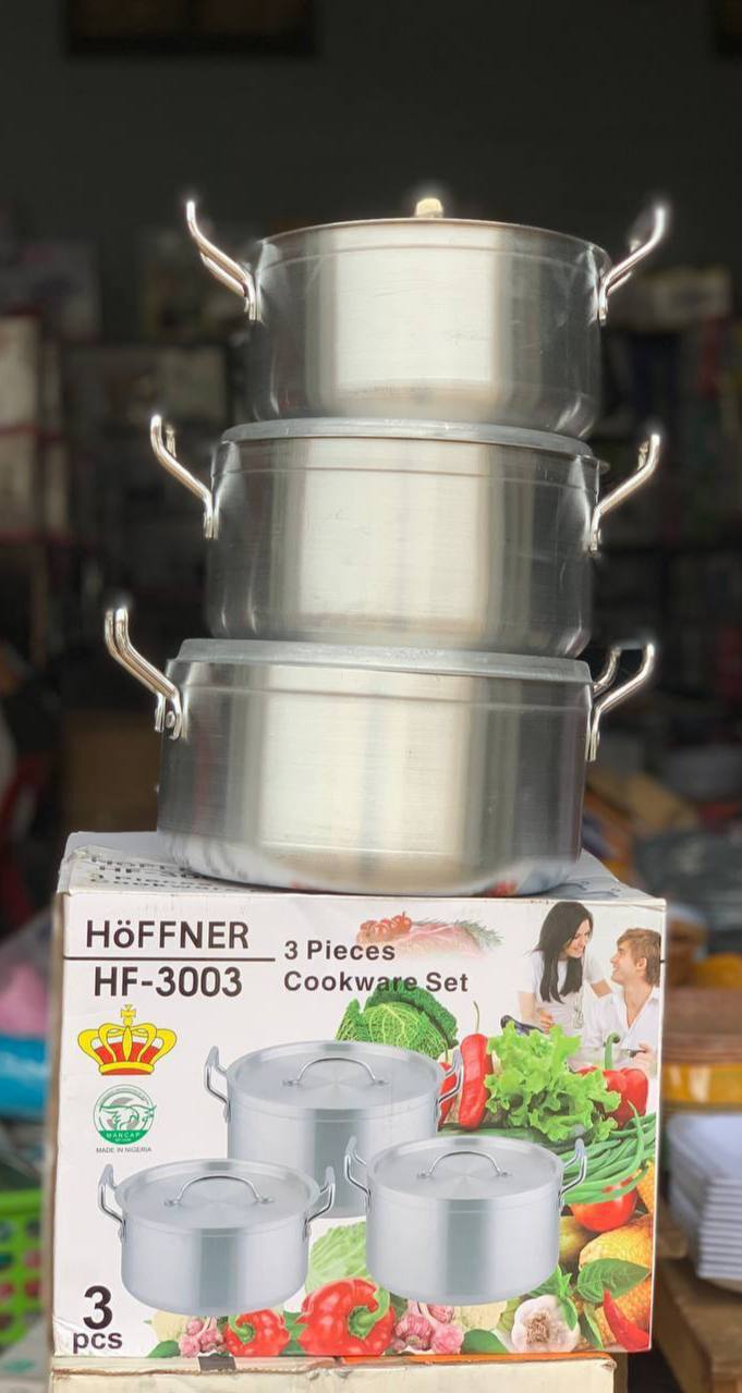 HÖFFNER HF-3003 3 Pieces Cookware Set