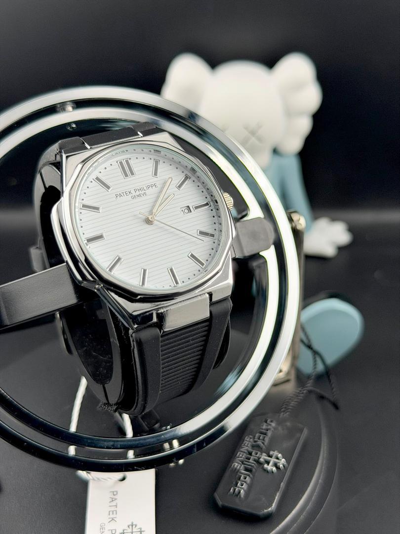 Patek Philippe Aquanaut Stainless Steel White Dial Watch