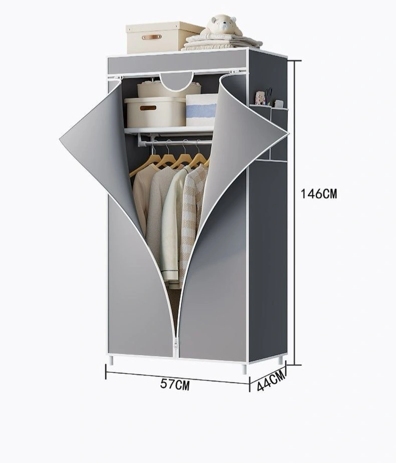 Portable Wardrobe Clothes Storage Organiser Cabinet — Furniture — for sale in Oyo