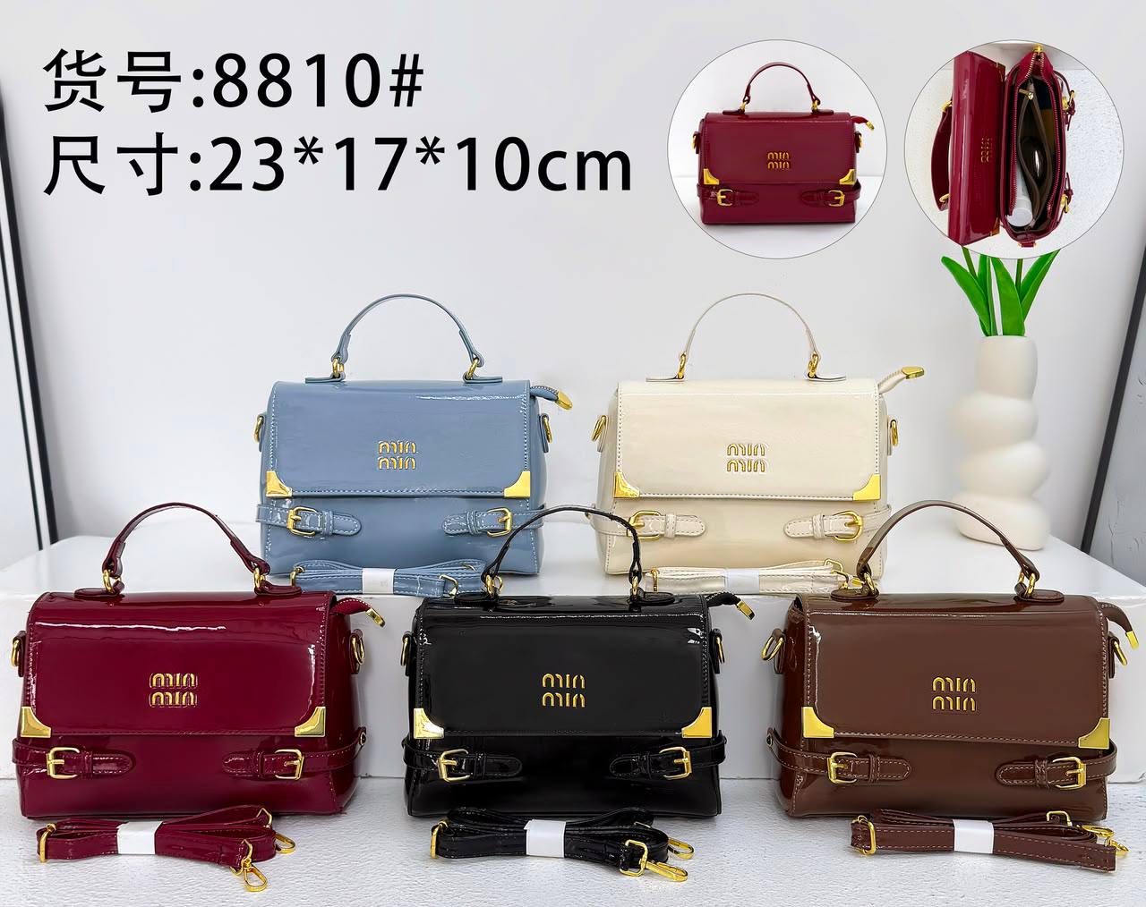Miu Miu Style Patent Leather Shoulder Bag — Bags — for sale in Oyo