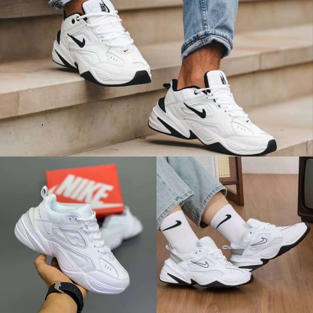 Nike M2K Tekno White/Black Sneakers
