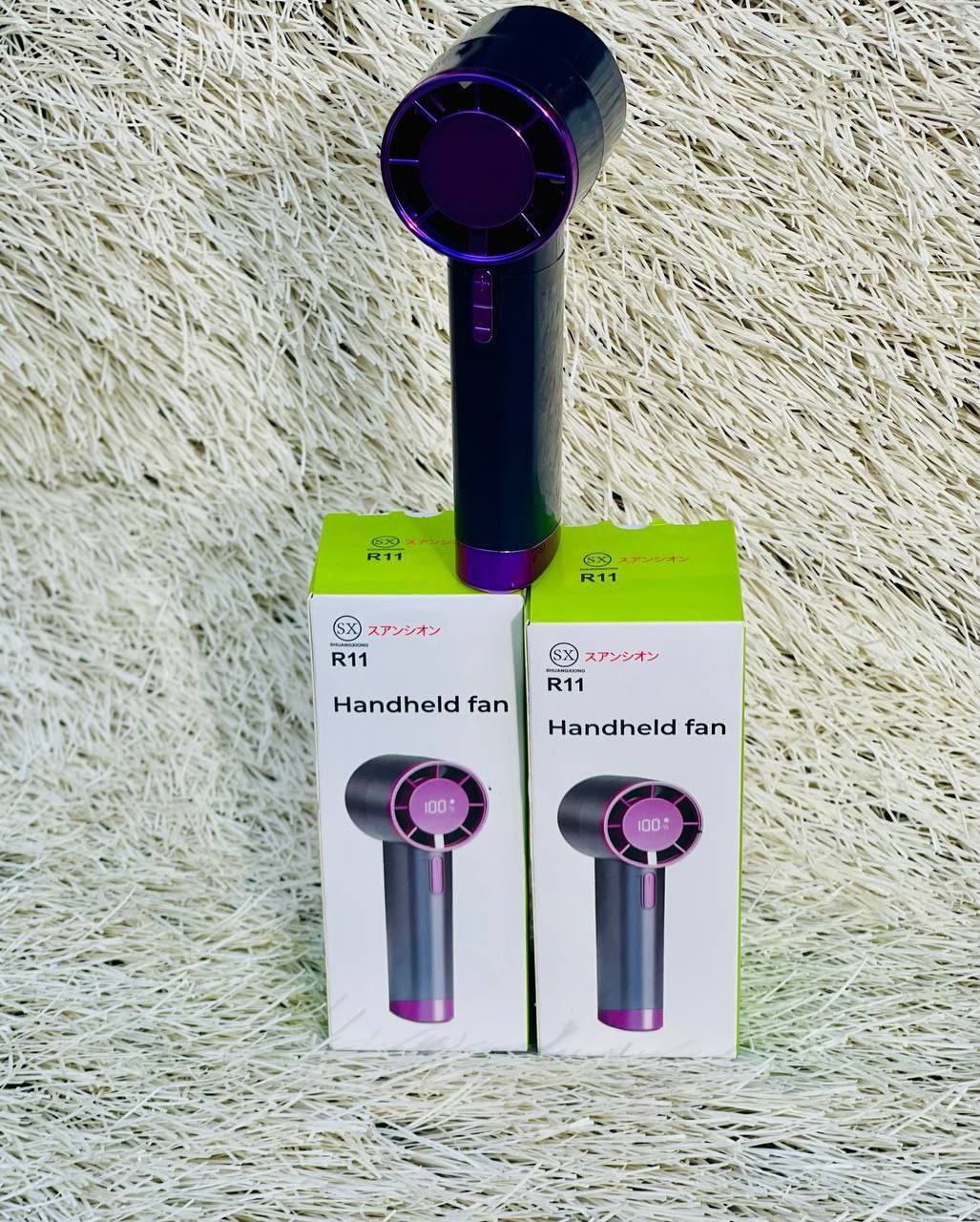 SX R11 Handheld Fan - Rechargeable & Portable — Electronics — for sale in Oyo