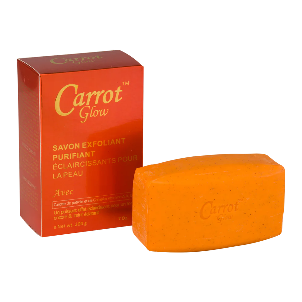 Carrot Glow Savon Exfoliant Purifiant Soap — Beauty & Personal Care — for sale in Lagos