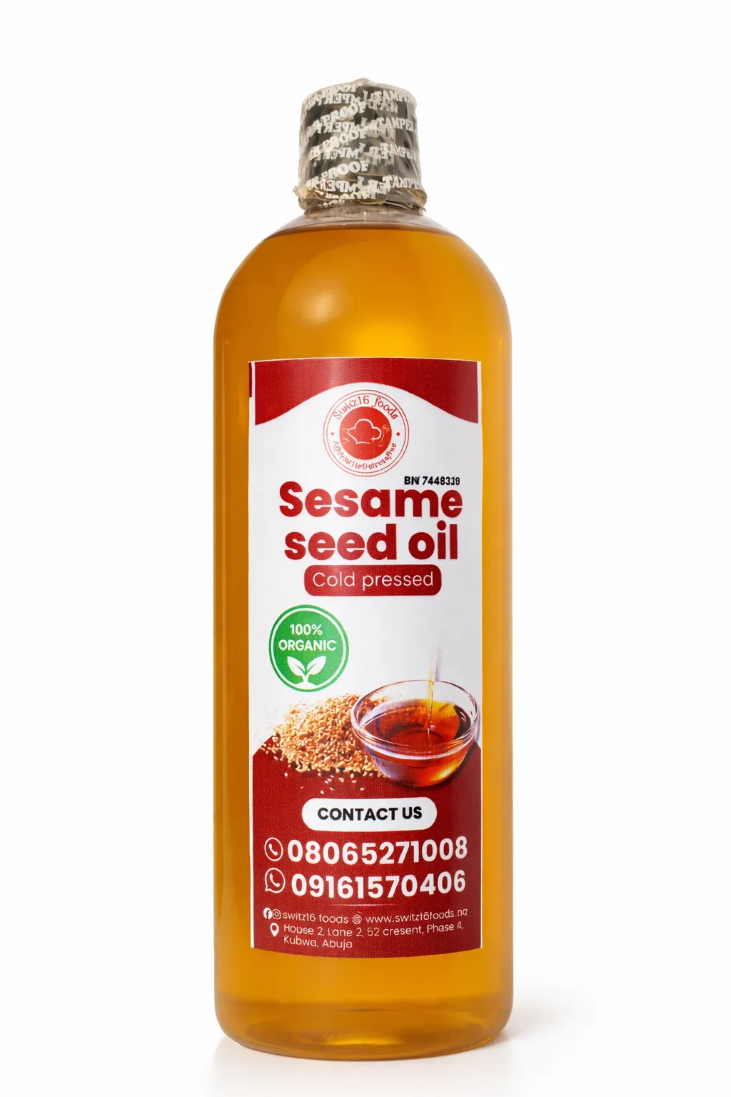 Sesame seed oil — Home & Kitchen — for sale in FCT