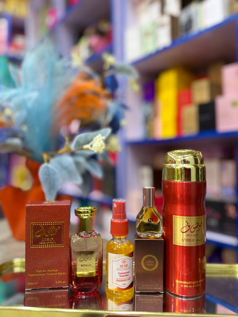 Mousuf Amber Perfume & Deodorant Set with Extras — Beauty & Personal Care — for sale in Oyo