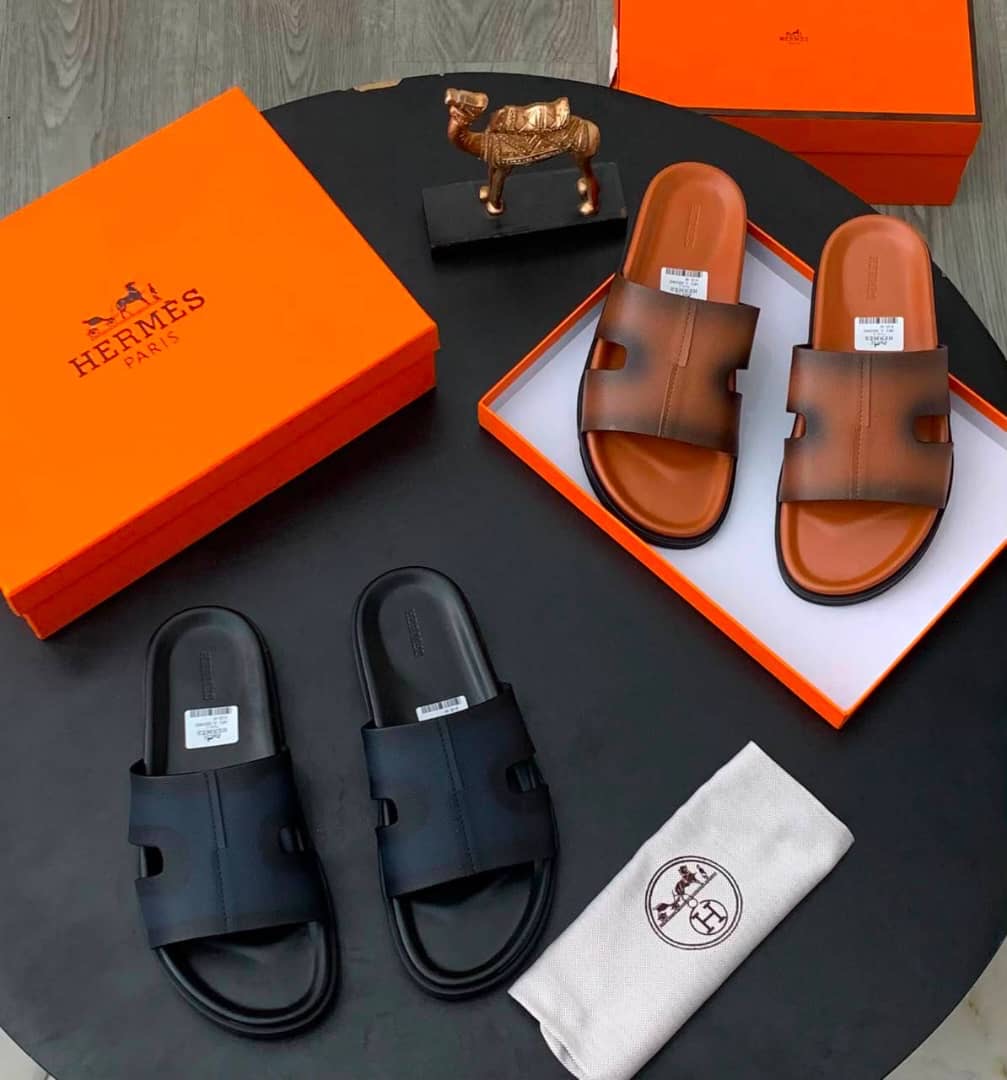 Hermes Chypre Slippers
