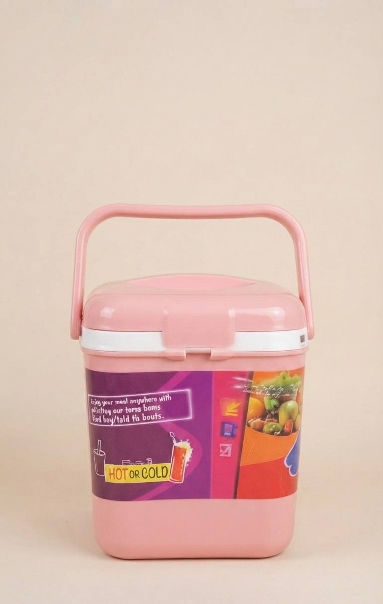 Pink Portable Hot or Cold Food & Drink Container