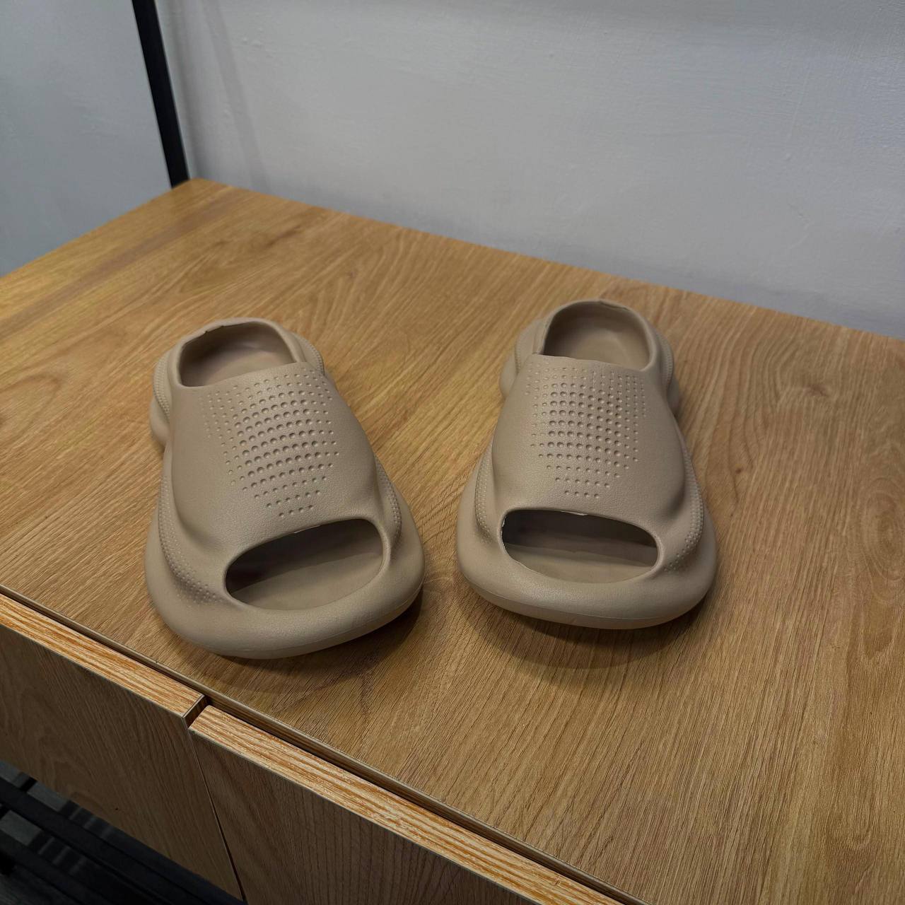 Chunky Perforated Minimalist Foam Slides — Fashion — for sale in Lagos
