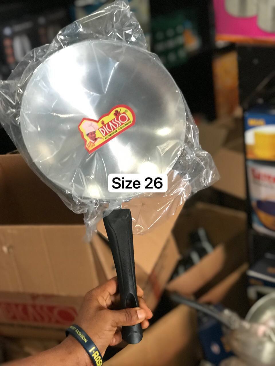 Picasso Aluminium Frying Pan Size 26 — Home & Kitchen — for sale in Oyo