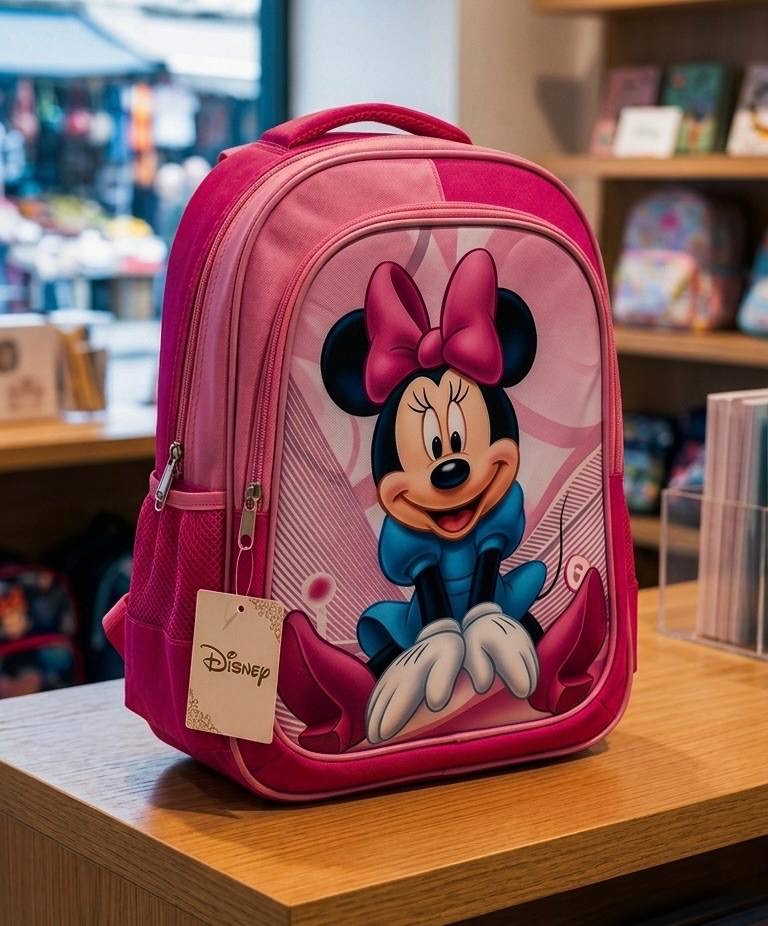 Disney Minnie Mouse Pink School Backpack