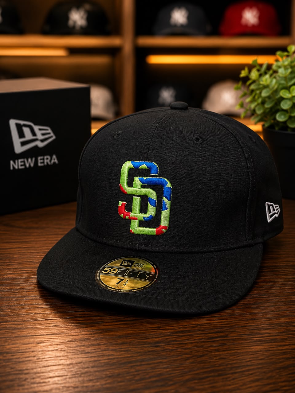 New Era 59Fifty SD Padres Fitted Cap